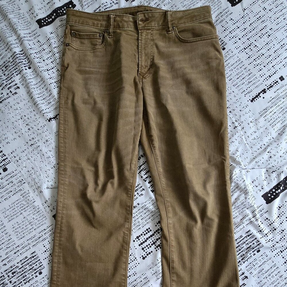 American Eagle AE AirFlex+ Original Bootcut Jean – Caramel | 33x30